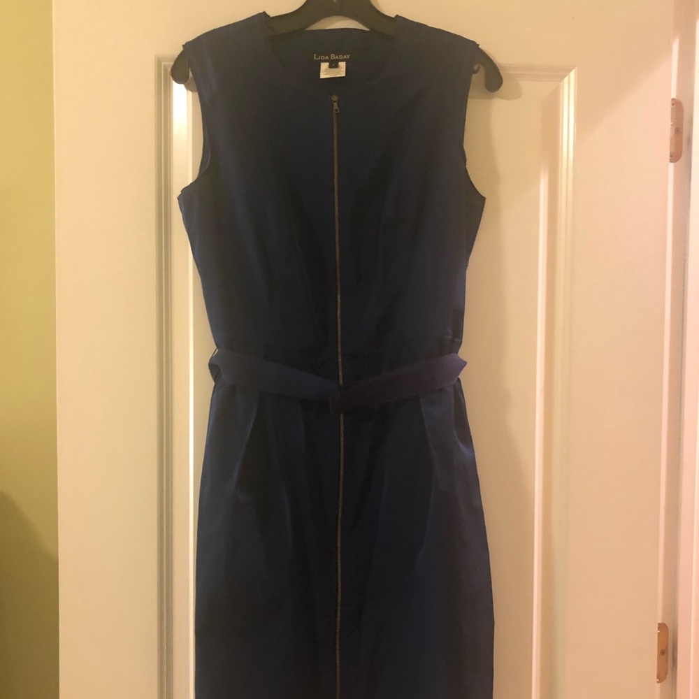 Lisa Baday Navy Dress